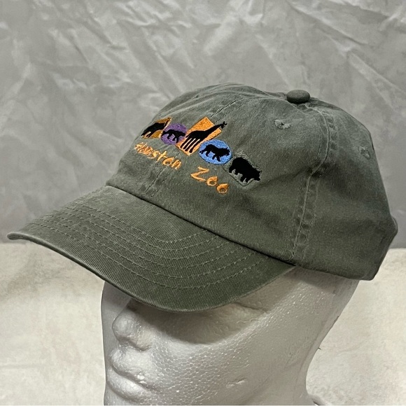 Royal Headwear for Houston Zoo's Adjustable Grey Cotton Ball Cap - Picture 6 of 8